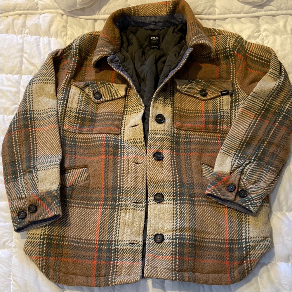 Prana Lower Falls flannel jacket